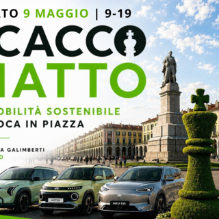 Scacco Matto: la mobilità sostenibile si gioca in piazza domani 9 maggio a Cuneo