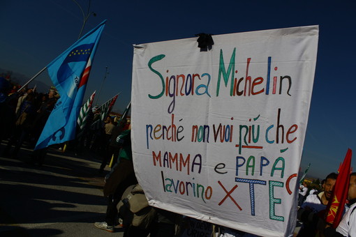 Michelin: allo sciopero del 2 dicembre a Torino anche i lavoratori di Tribano