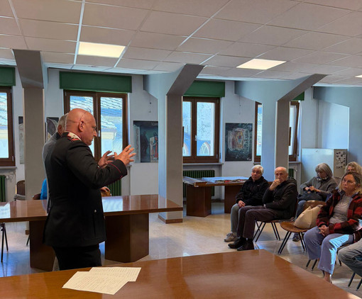 Sampeyre, incontro pubblico dedicato alla prevenzione di truffe e furti