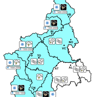 Maltempo in arrivo sulla Granda: nessuna allerta, ma possibili temporali forti in alcune valli cuneesi