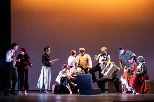 La Compagnia di tango in azione