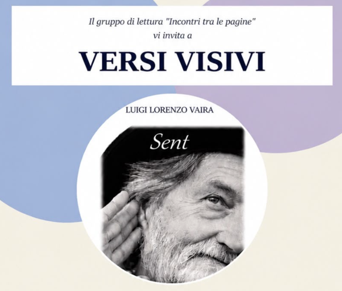 Sanfrè, parole e immagini si incontrano nella mostra “Versi visivi” Sanfrè, parole e immagini si incontrano nella mostra “Versi visivi”