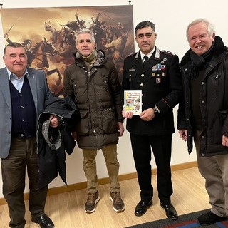 Salvatore Sangrigoli, Ezio Cavallo, il Comandante Marco Piras e Danilo Paparelli