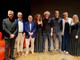 Gli interpreti della serata evento per gli 80 anni di Confcommercio Saluzzo e Zona al teatro Magda Olivero