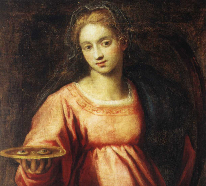 Santa Lucia - Jacopo Palma il Giovane Santa Lucia - Jacopo Palma il Giovane