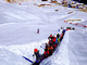 I corsi di sci sul tapis roulant di Pian della Regina, a Crissolo - Immagine di repertorio