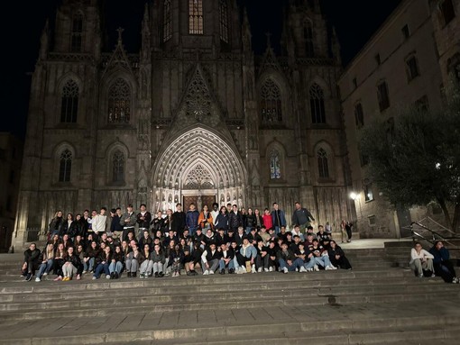 Gli studenti a Barcellona Gli studenti a Barcellona