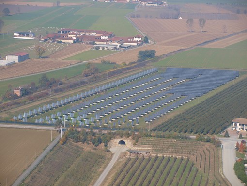 Inaugurato a Saluzzo l'impianto fotovoltaico "Lago Solare"