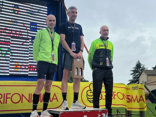 Il nostro Silvano Bertaina sul podio