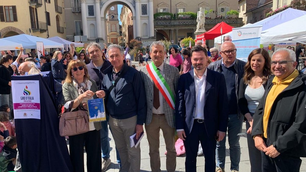 La Lampada della Pace arriva a Savigliano. Al via la Festa della Cultura