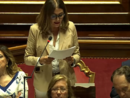 Daniela Santanchè in Senato Daniela Santanchè in Senato