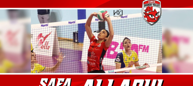 VOLLEY A1F / Cuneo Granda Volley saluta Safa Allaoui, un anno di serie A1 tra le “Gatte”