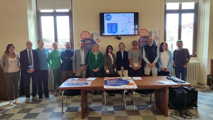 Saluzzo, presentazione stampa dell'Orientamento scolastico