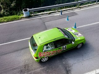 Silvano Bianciotto sulla Renault Clio Williams. Foto di AutoMotorNews Silvano Bianciotto sulla Renault Clio Williams. Foto di AutoMotorNews