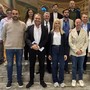Paolo Bongioanni con Laura Capra e i suoi rappresentanti di lista Paolo Bongioanni con Laura Capra e i suoi rappresentanti di lista