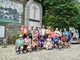 L'arrivo del gruppo ciclistico dei "Ciapamusche" alla Basilica di Superga L'arrivo del gruppo ciclistico dei "Ciapamusche" alla Basilica di Superga