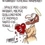 Il giorno di San Valentino nella vignetta di Danilo Paparelli