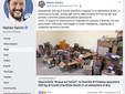 Matteo Salvini condivide il post con cui davamo conto dell'operazione &quot;Acqua sul fuoco&quot;