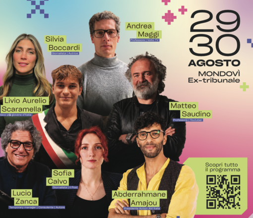 "Fuori Segnale – Dialoghi inter-generazionali": il 29 e 30 agosto a Mondovì Piazza il festival promosso da NoSignal ETS "Fuori Segnale – Dialoghi inter-generazionali": il 29 e 30 agosto a Mondovì Piazza il festival promosso da NoSignal ETS