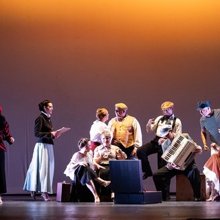 La Compagnia di tango in azione