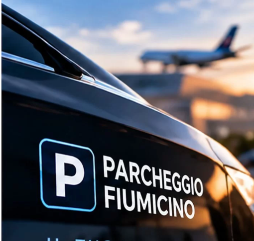 Parcheggio vicino all'aeroporto di Fiumicino Parcheggio vicino all'aeroporto di Fiumicino
