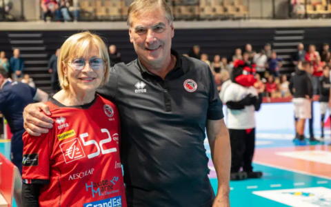 Silvano Prandi con la moglie Rosy in una foto scattata a Chaumont