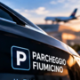 Parcheggio vicino all'aeroporto di Fiumicino