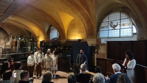 Al Museo diocesano di Alba torna il teatro sociale con “Scutin. Antica novella delle Langhe” Al Museo diocesano di Alba torna il teatro sociale con “Scutin. Antica novella delle Langhe”