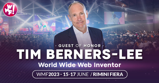Il We Make Future porta in Italia Sir Tim Berners-Lee: appuntamento il 16 giugno alla fiera di Rimini