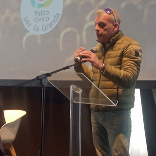 Luciano Sciandra, sindaco di Garessio Luciano Sciandra, sindaco di Garessio