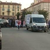 Il corteo saluzzese