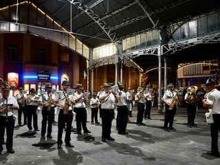 Saluzzo, Raduno fanfare alpini per i 65 anni di Ana Monviso- foto Paola Ravazzi Saluzzo, Raduno fanfare alpini per i 65 anni di Ana Monviso- foto Paola Ravazzi