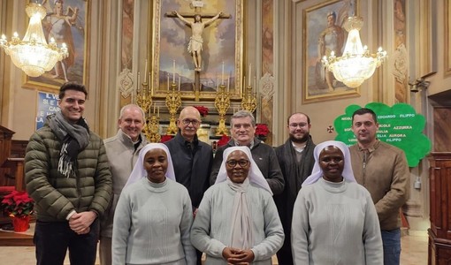 L'insediamento delle tre suore a San Chiaffredo di Busca