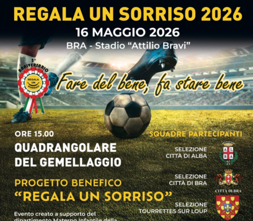 Bra in campo per il “Torneo del Sorriso”: calcio, amicizia e beneficenza Bra in campo per il “Torneo del Sorriso”: calcio, amicizia e beneficenza