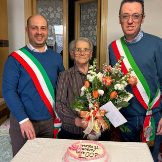 Ceva festeggia i cento anni della signora Teresa Prato