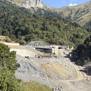 Occorrerà attendere il 30 novembre per vedere conclusi i lavori sul versante francese del Tenda