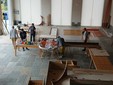 Realizzazione del Tavolo delle Meraviglie nella struttura polivante in piazza Tomatis a Castellar Realizzazione del Tavolo delle Meraviglie nella struttura polivante in piazza Tomatis a Castellar
