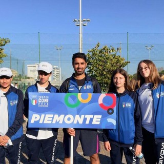 La squadra dell'Alba Shuttle Badminton