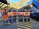L'arrivo del primo treno passeggeri di RFI a Tenda, dopo l'alluvione di inizio ottobre - PH NIVES LANDRA - GRUPPO FB &quot;Nel dipartimento della Stura-Cuneo&quot;