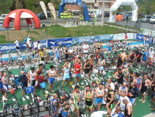 Signorini e Molinari primi nel triathlon di Fossano