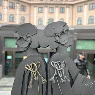 L'ingresso del Tribunale di Asti