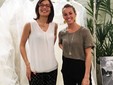 Tania Cagnotto e Alessandra Rinaudo nel Flagship Store di Milano