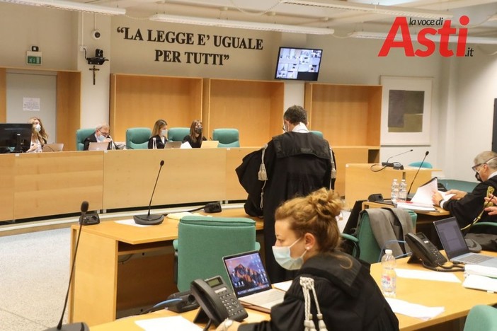 Il tribunale di Asti (immagine d'archivio)