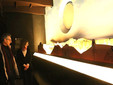 Inaugurato nel 2010: il WineMuseum di Barolo (nella foto visitato dall'attore John Turturro)