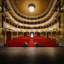 Il palco del Teatro Toselli - fotografia di Daniele Molineris