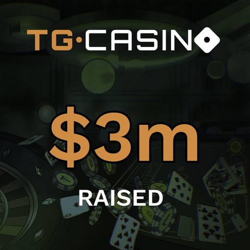 Crypto Casino Revolution: TG.Casino ($TGC) supera $3 milioni in prevendita