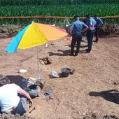 Scoperta una necropoli romana durante dei lavori di scavo a Castelletto Stura