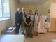 La Stanza delle emozioni: presentazione al Tapparelli. In foto il direttivo dell'Ente con Gianni Benedetto del Rotary Saluzzo e lo psicologo Luigi Salvatico del Rotary Cuneo 1925