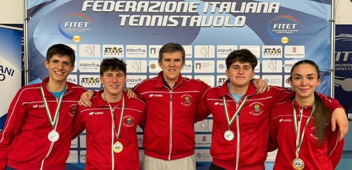 I giovani dell'A4 Verzuolo protagonisti ai Tricolori giovanili con il tecnico Vasilii Gushchin