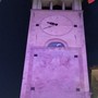Cuneo, la Torre Civica illuminata di magenta per la campagna ESEO Italia sulle patologie gastrointestinali eosinofile